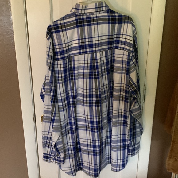 Chaps dress shirt button down collar. Size L Tall NWT - Picture 2 of 3